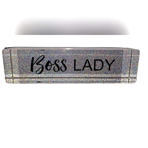 Boss Lady Desk Plaque - Picture 2 of 16
